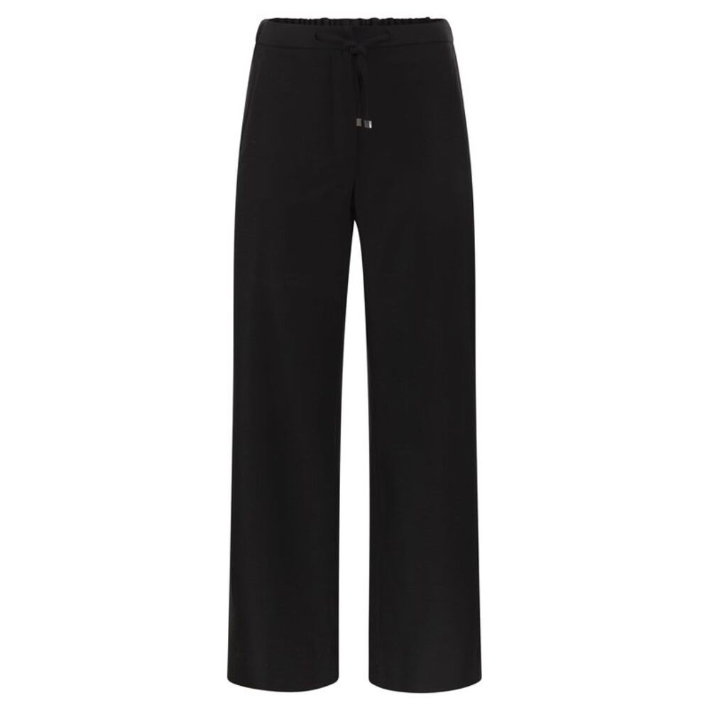S Max Mara Women Smmfloria - Virgin Wool Stretch Trousers With Drawstring Waist
